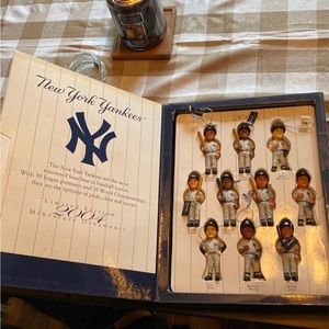 2004 Limited Edition New York Yankee Ornaments
